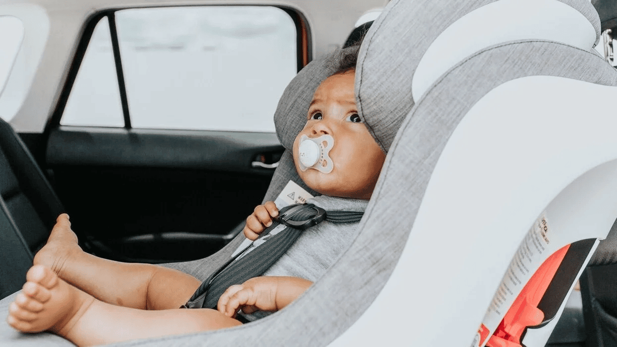 baby in car seat