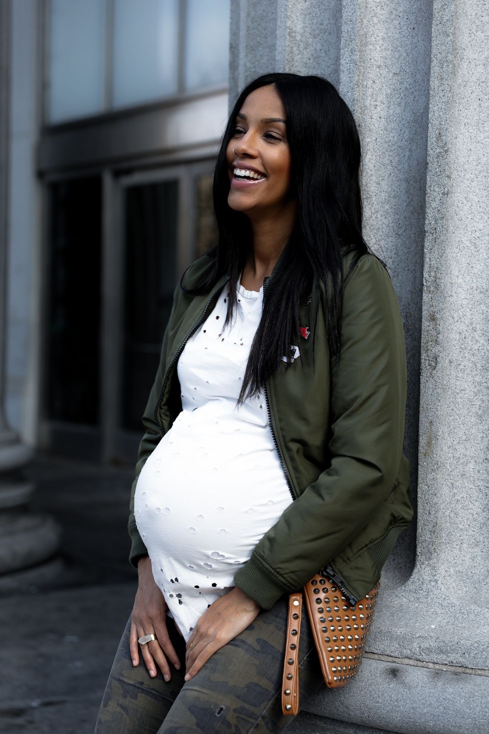 Porsha Ellis' Pregnancy Style