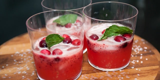 Sparkling Cranberry Mocktail Recipe