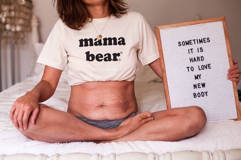 Honest Photo Reminds Us Not All Moms Care About 'Bouncing Back' After Baby