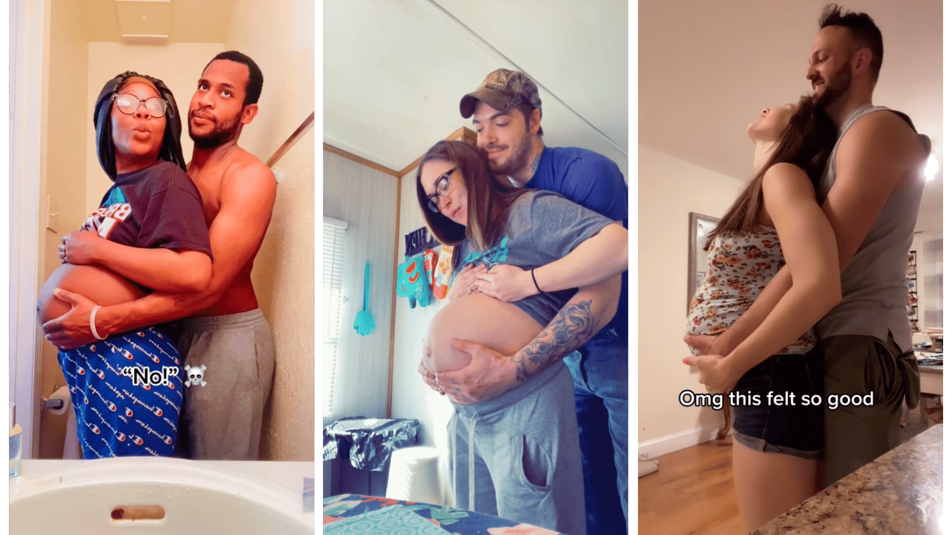 Dads Around the World Are Holding Their Partners' Bellies To