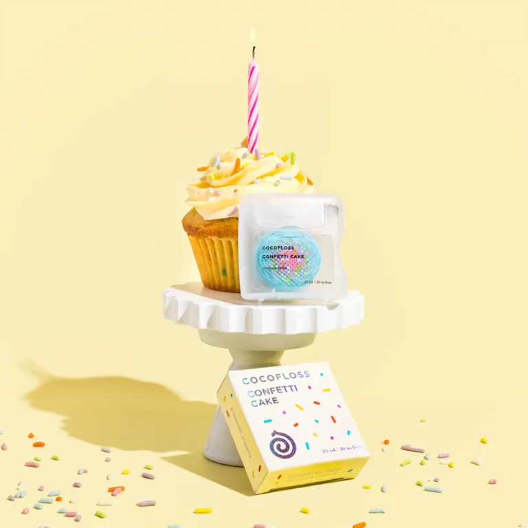 Cocofloss Confetti Cake Dental Floss