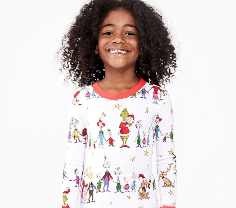 Dr. Suess' The Grinch Organic Pajama Set