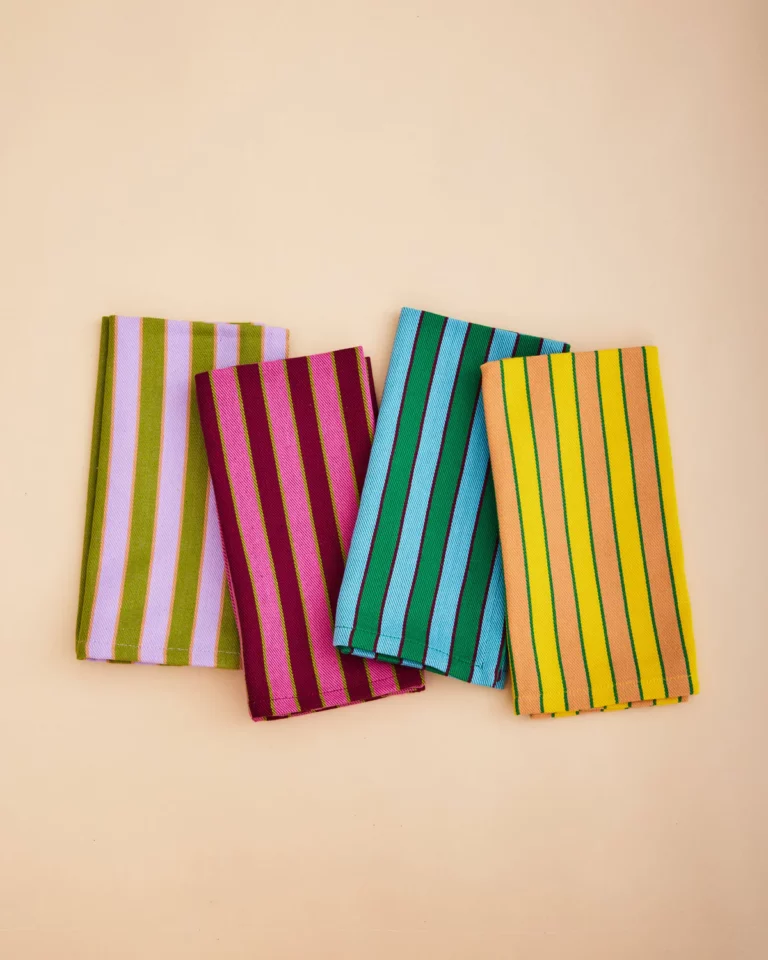 Dusen Dusen Herb Stripe Napkins