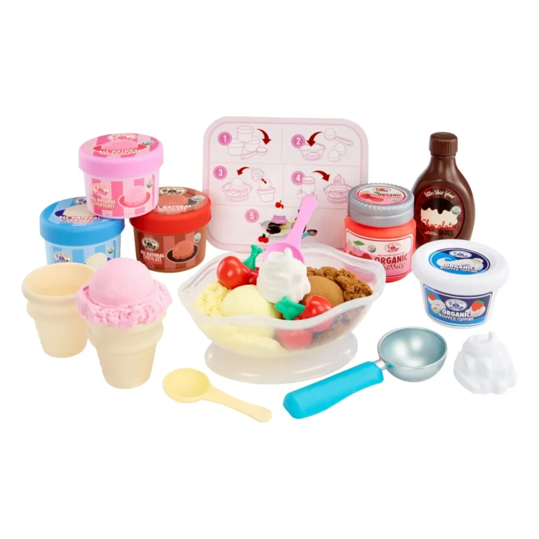 Little Tikes Creative Chefs Ice Cream Kit with Make-It Mix Play Sand