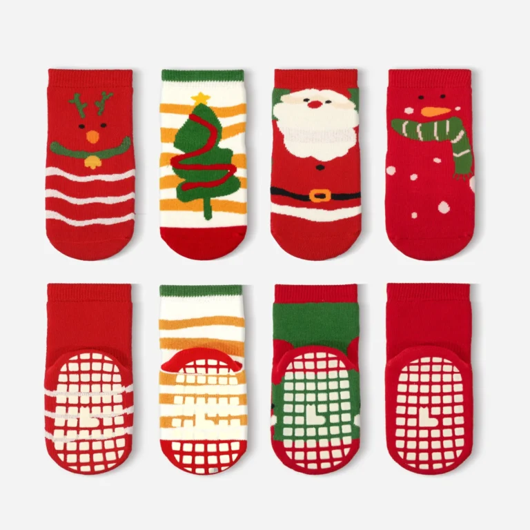 LittleYogaSocks Xmas Grip Socks