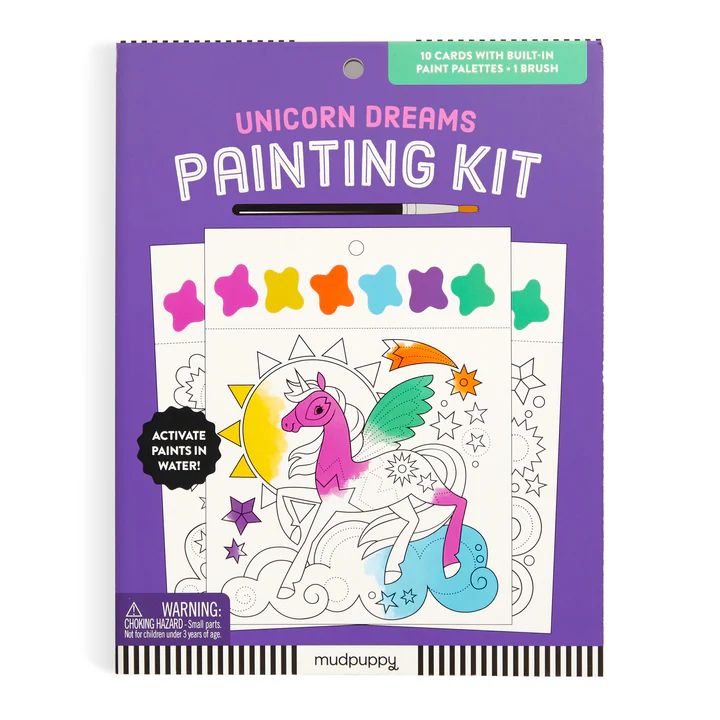 Mudpuppy Unicorn Dreams Painting Kit