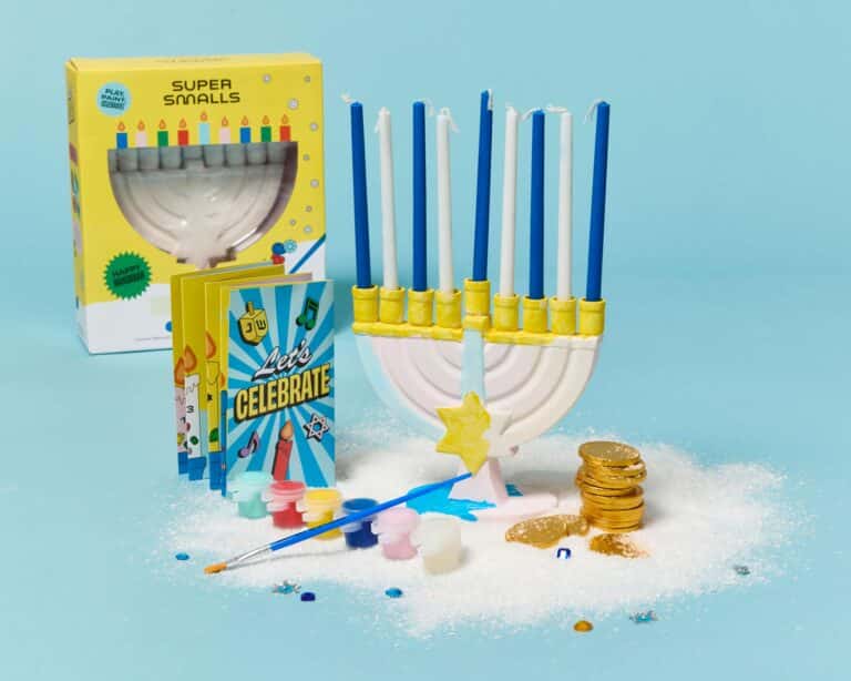 Supersmalls Paint Your Own Menorah Kit