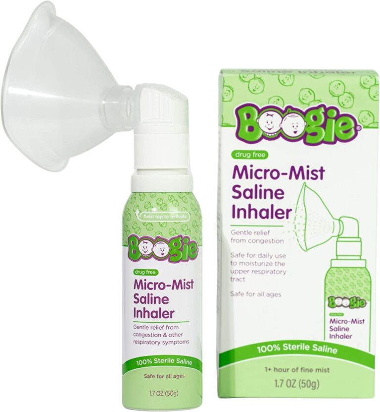 Boogie micro-mist saline inhaler