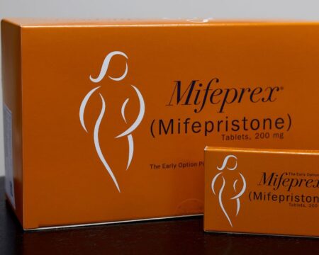 Mifepristone abortion pill