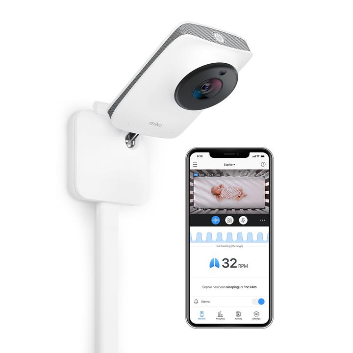 Miku Pro Smart Baby Monitor Motherly