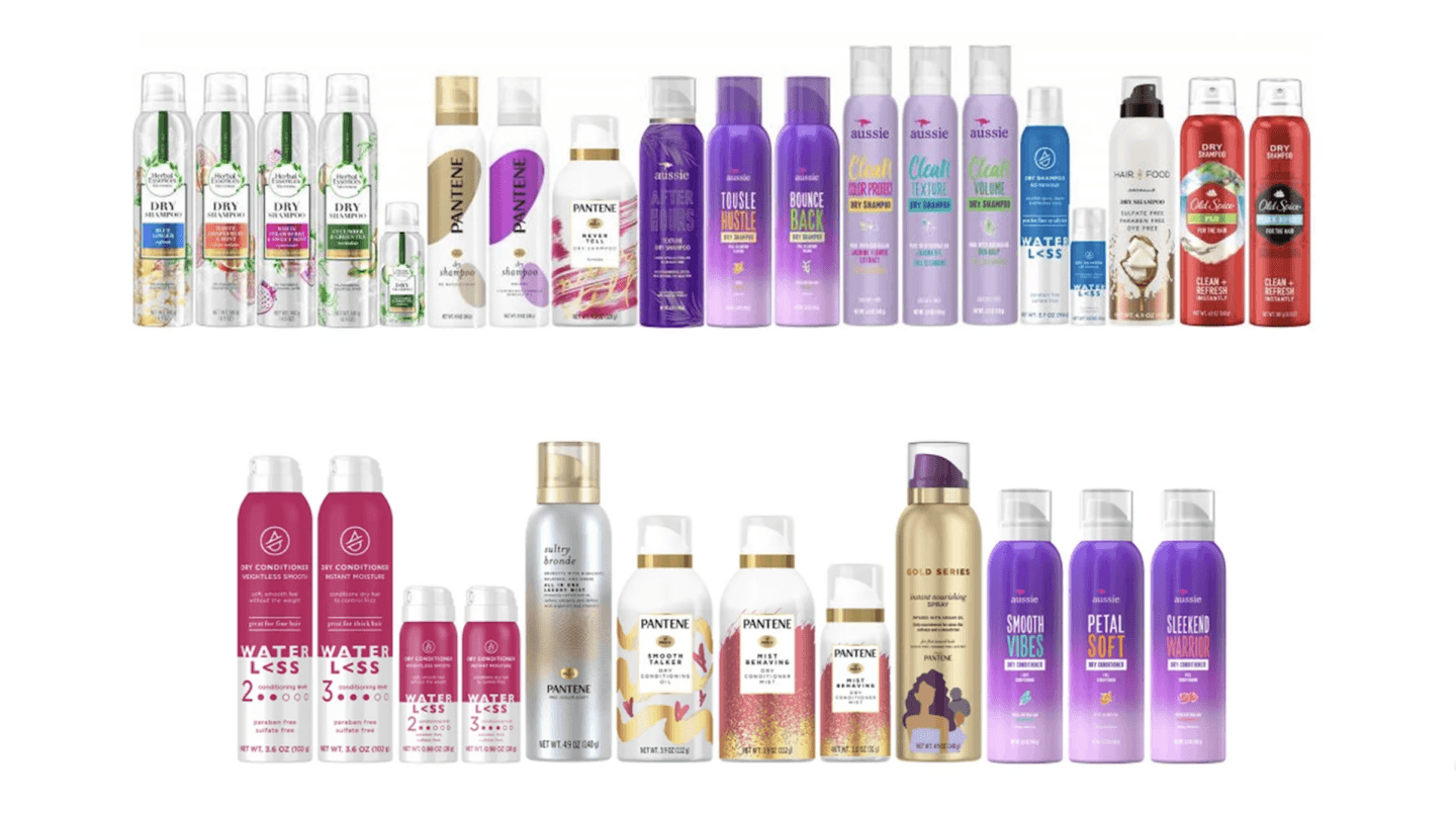 Dry Shampoo Recall: Full Dry Shampoo Recall List - Motherly