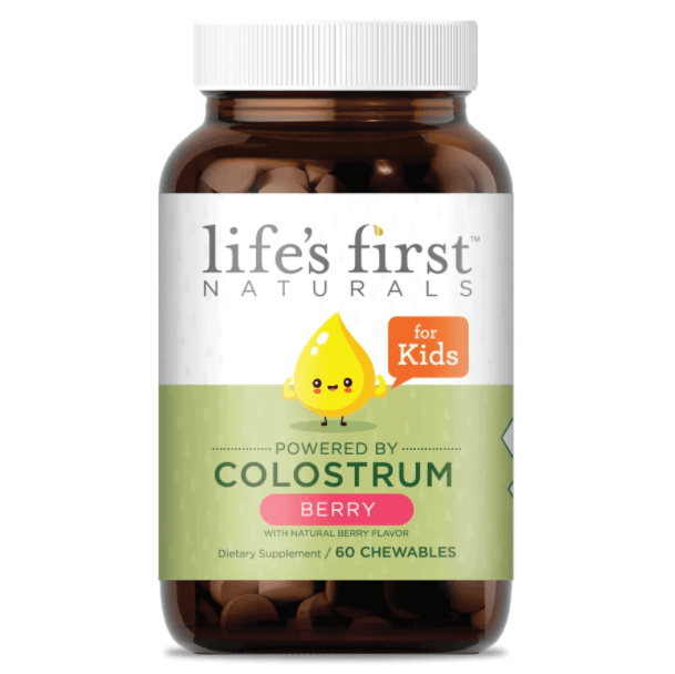 Cow colostrum: Life's First Naturals Kids Chewables Colostrum