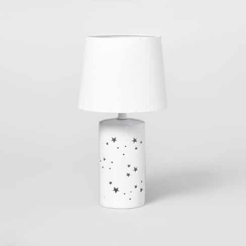 2-in-1 Starry Table Lamp White - Pillowfort™