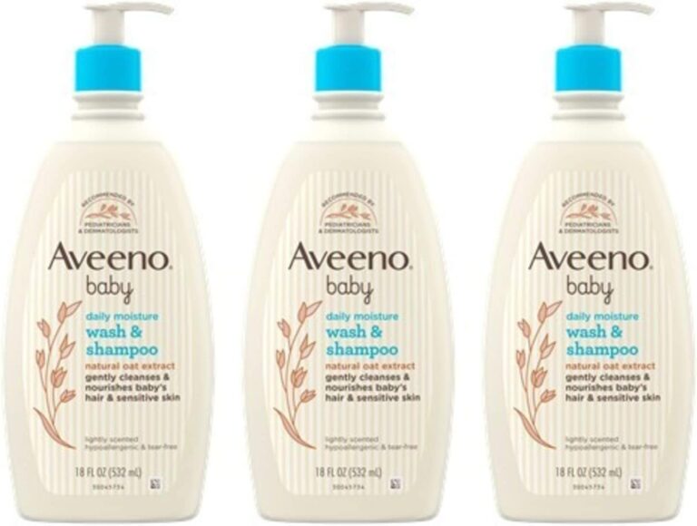 Aveeno Baby Daily Moisture Gentle Bath Wash & Shampoo