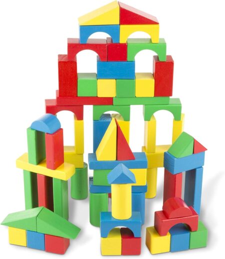 Melissa & Doug Wooden Building Set