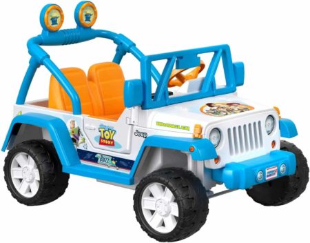 Power Wheels Disney Pixar Toy Story Jeep Wrangler Ride-On Vehicle