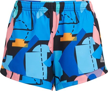 adidas Girls' Elastic Waistband shorts