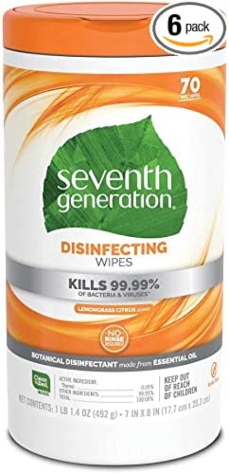 disinfecting wipes