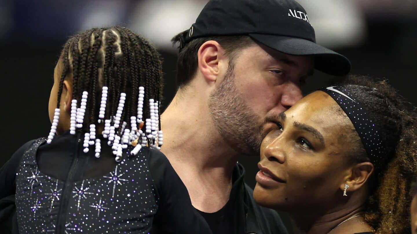 Serena Williams' Daughter Olympia Cuddles Dad Alexis Ohanian: Pics