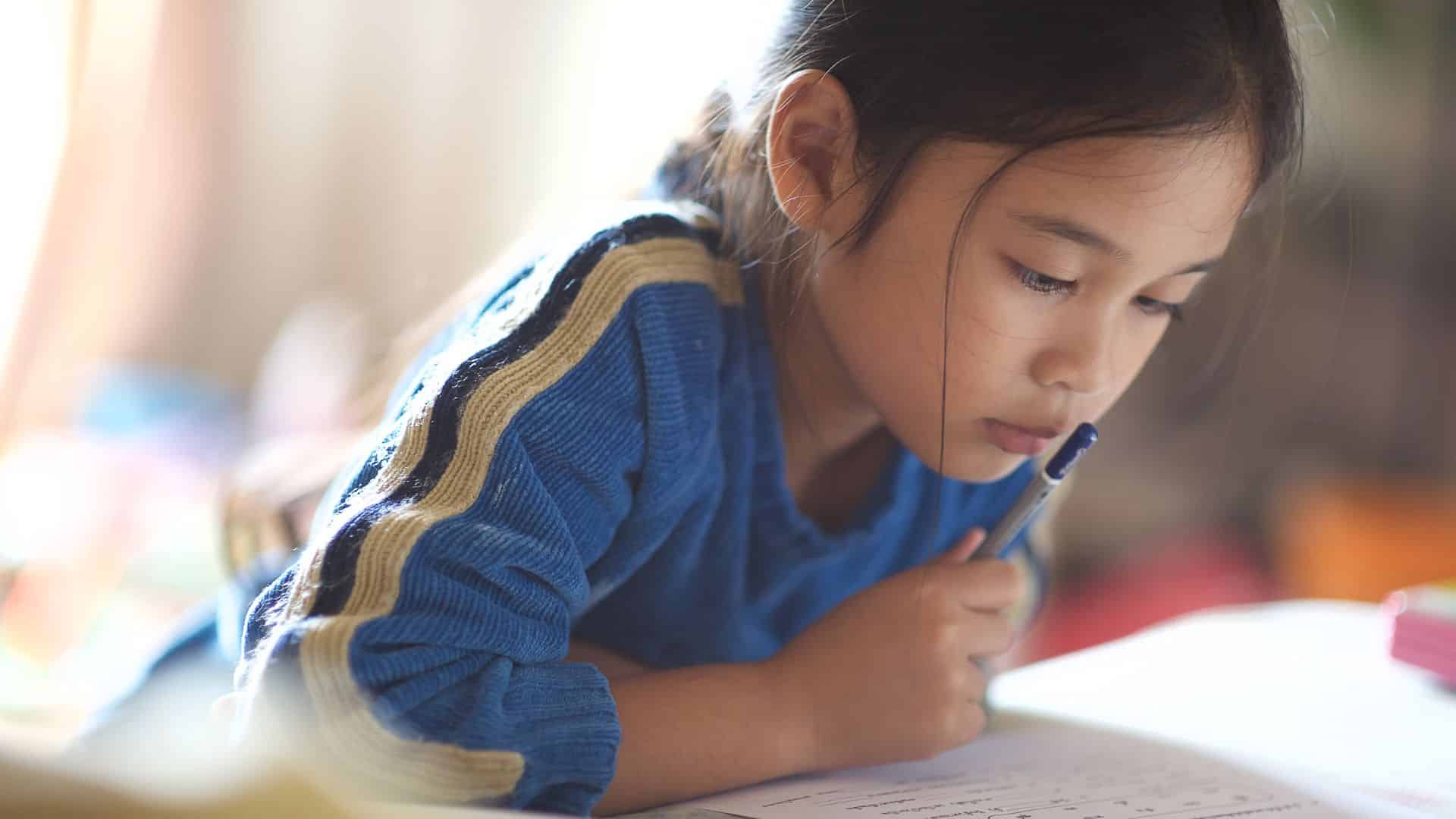 Kids Doing Homework