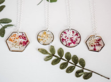 September EverBloom Birth Flower Necklace