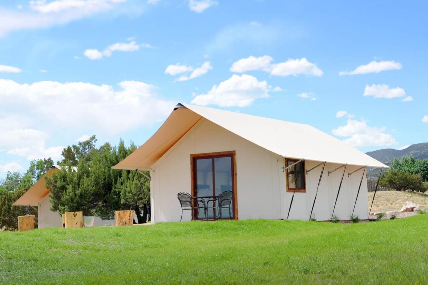 Glamping Tent at Royal Gorge, a family glamping site in Colorado