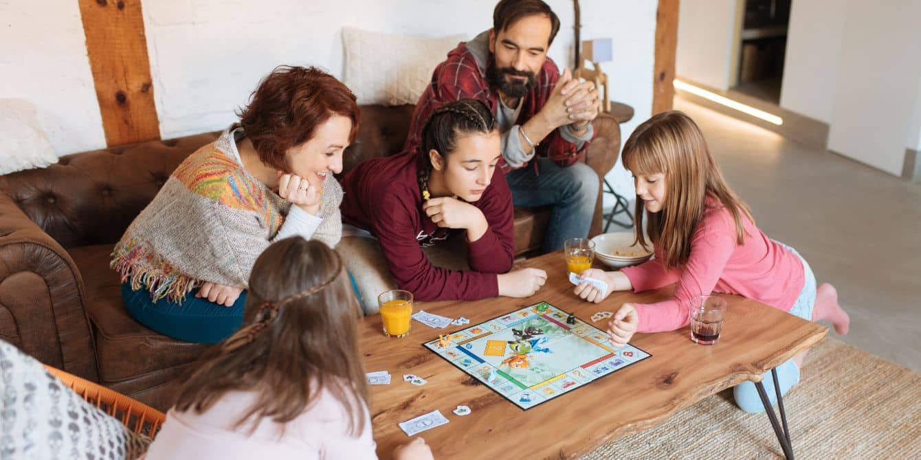 Falling shapes are fun in Drop It - The Board Game Family