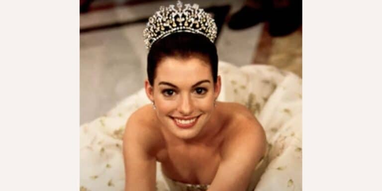 Anne Hathaway as Princess Mia in 'Princess Diaries'