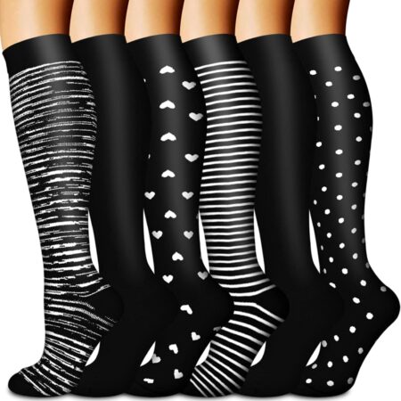 Mama Sox - Calm Zippered Maternity Compression Socks in Black