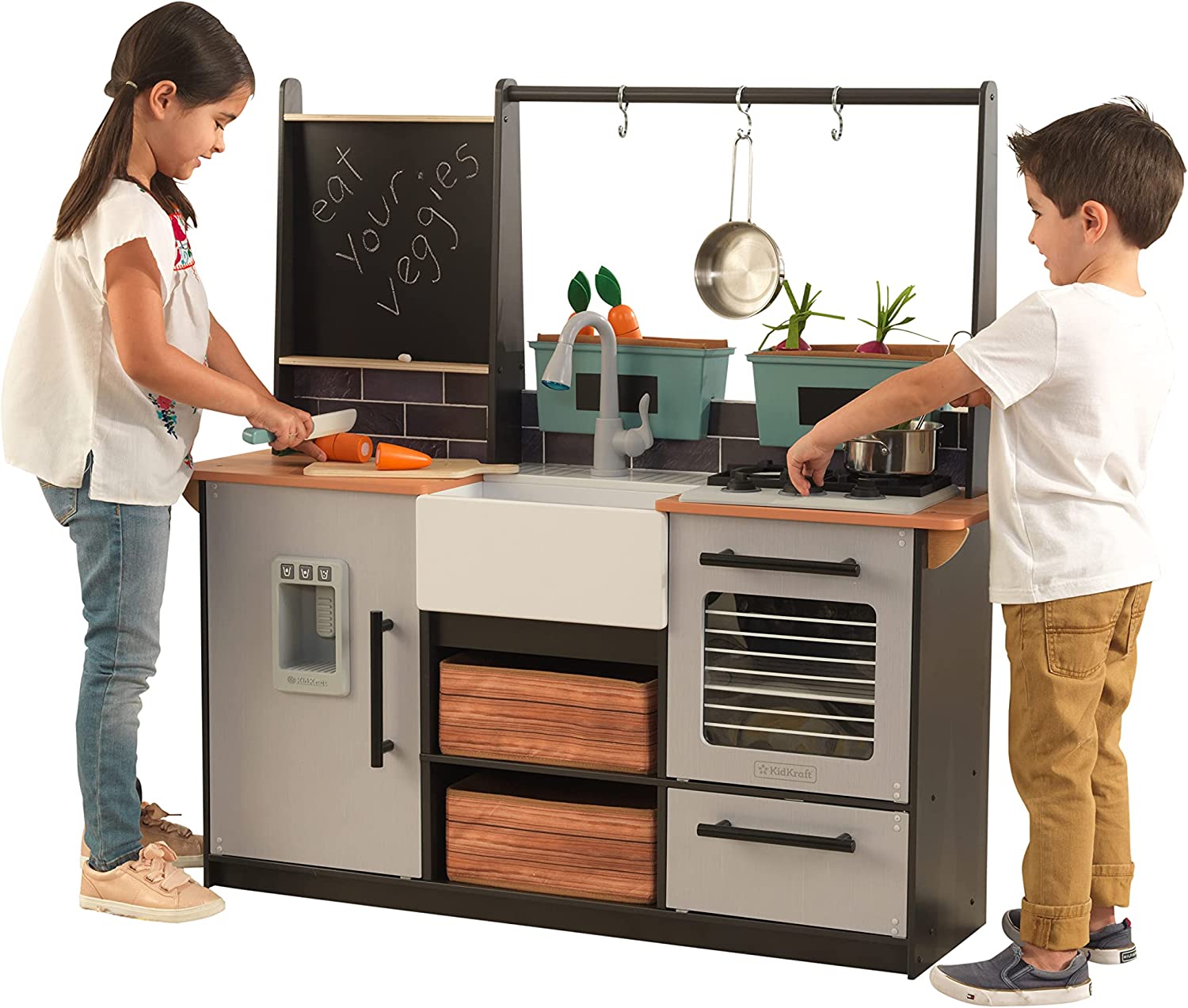 KidKraft Wooden Farm to Table Play Kitchen