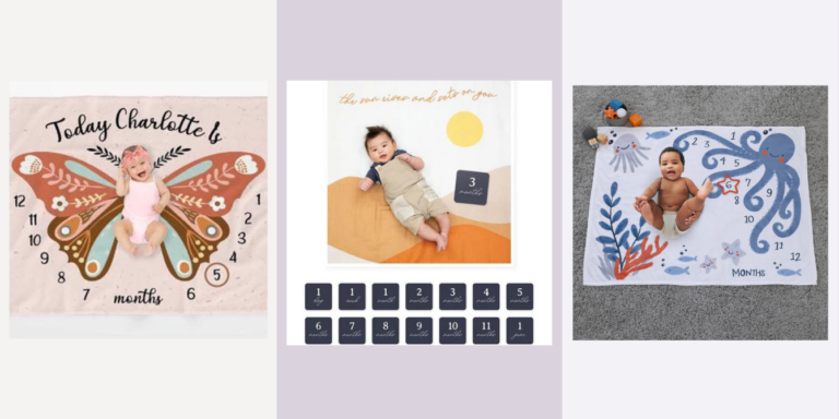 Motherly's top picks for the best Baby Milestone Blankets