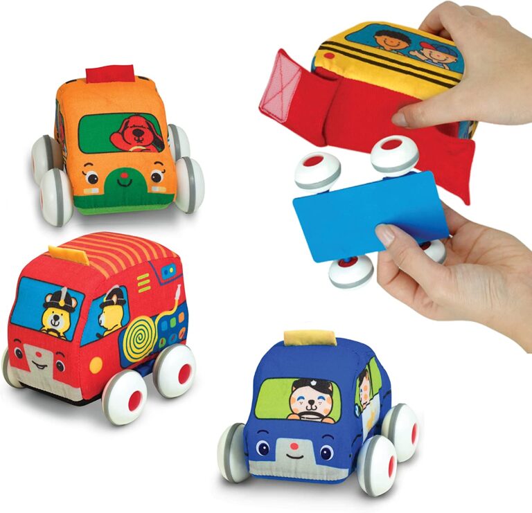 Melissa & Doug K's Kids Pull-Back Vehicle Set