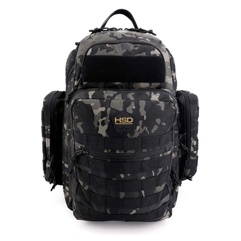 High Speed Daddy Black Camo Diaper Bag