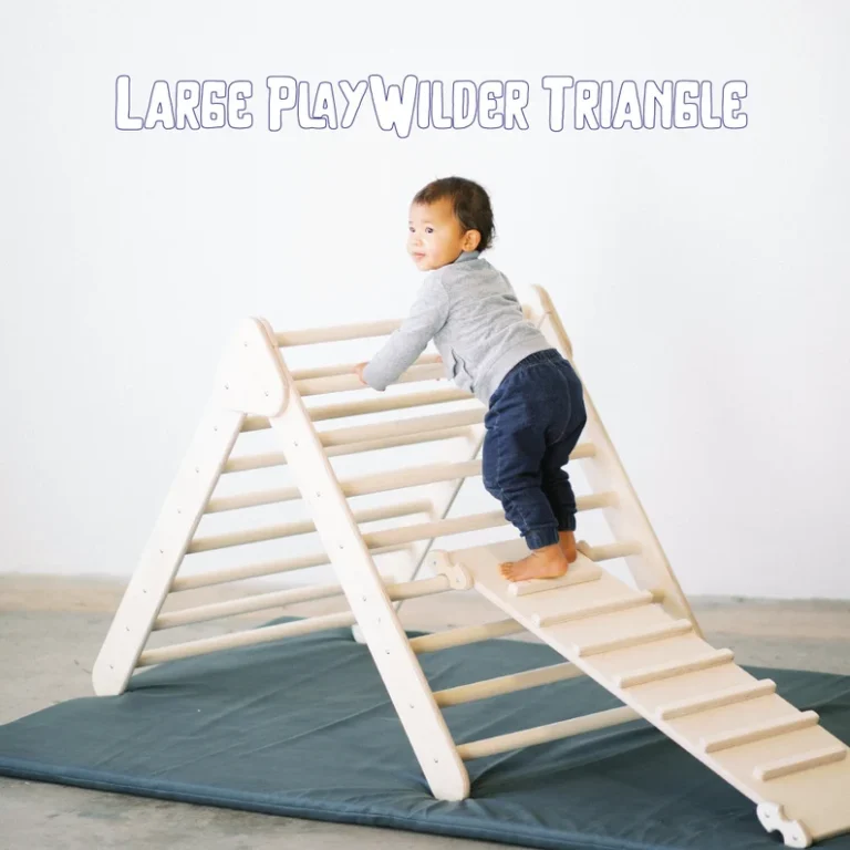 Play Wilder Large Foldable Climbing Triangle