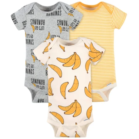 3-Pack Baby Bananas Onesies® Bodysuits