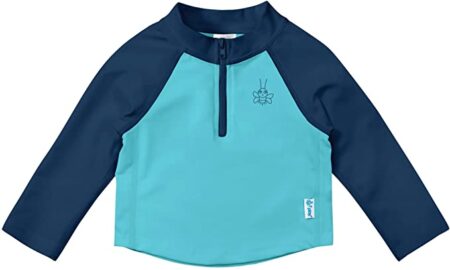 i Play by Green Sprouts Long Sleeve Zip Rash Guard