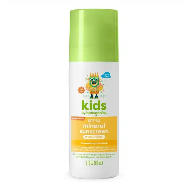 Babyganics Kids Mineral Roll On Sunscreen