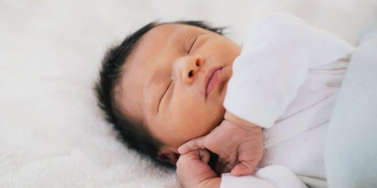 newborn baby sleeping- ssa baby names