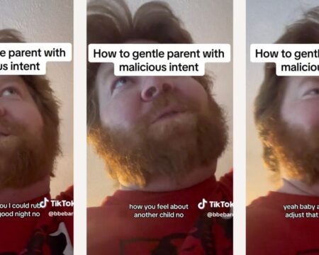 gentle parent dad tiktok