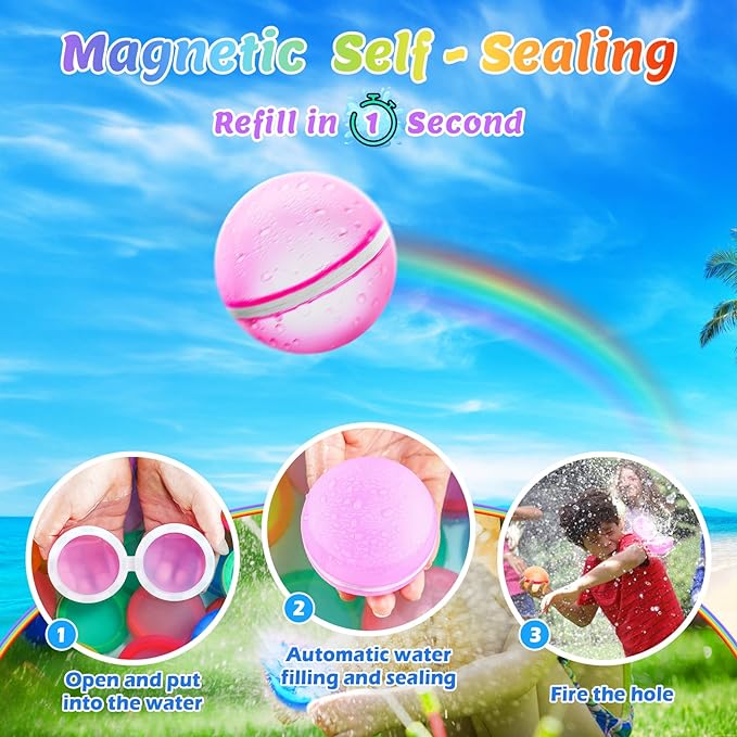 magnetic water balloons