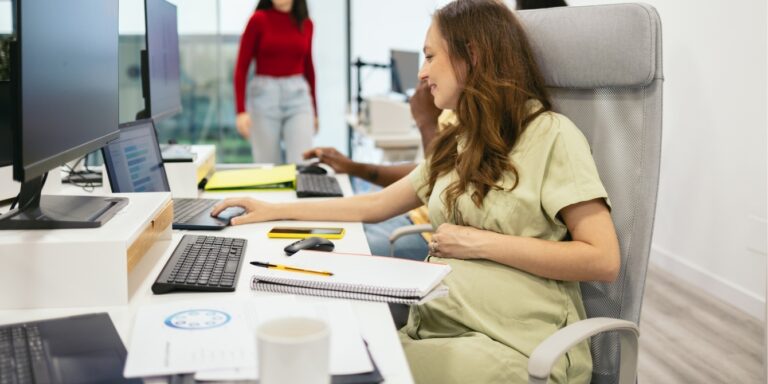 pregnant woman at work - Pregnant Workers Fairness Act