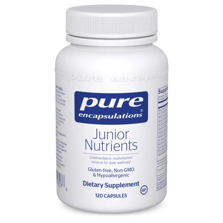 Pure Encapsulations Junior Nutrients - best teen vitamins