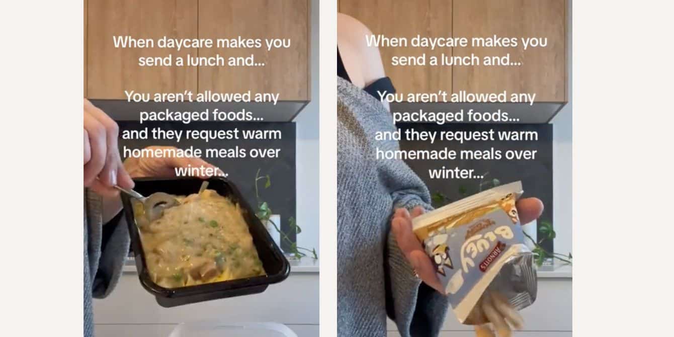 Self-Feeding Daycare Lunch Ideas for One Year Olds