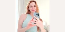 Lindsay Lohan postpartum photo