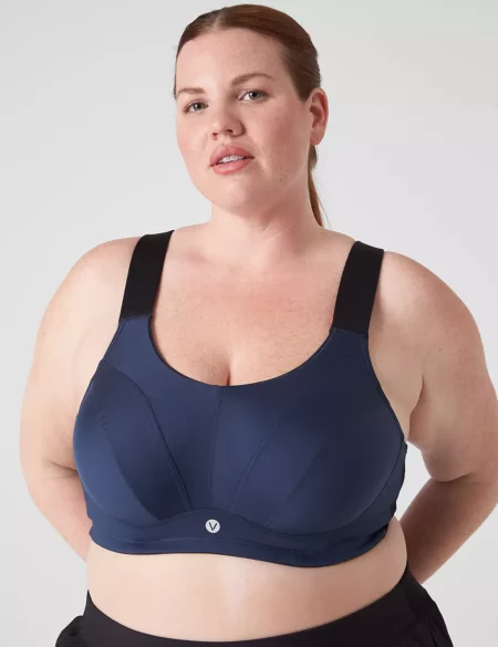 Lane Bryant Zip Front Double Hook Sport Bra