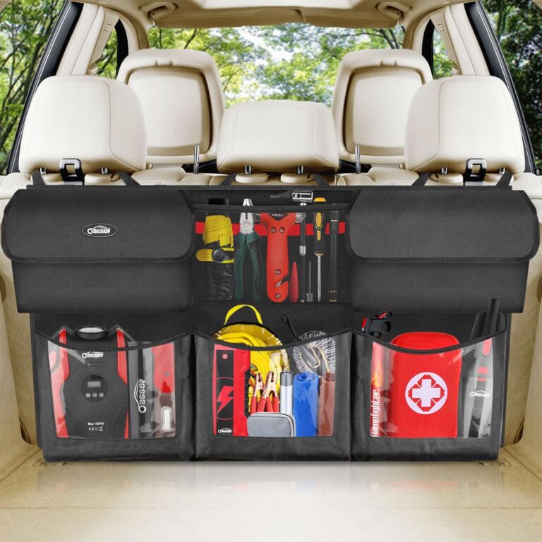 Oasser Back Seat Trunk Organizer