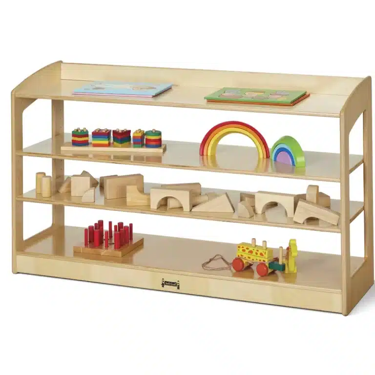 Wood Shelving Unit