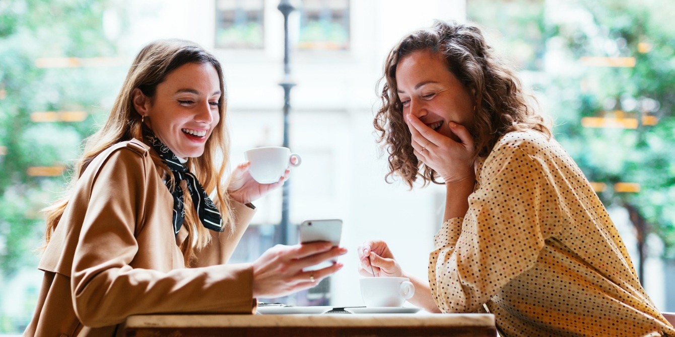 girlfriends at a cafe- friends who don't have kids