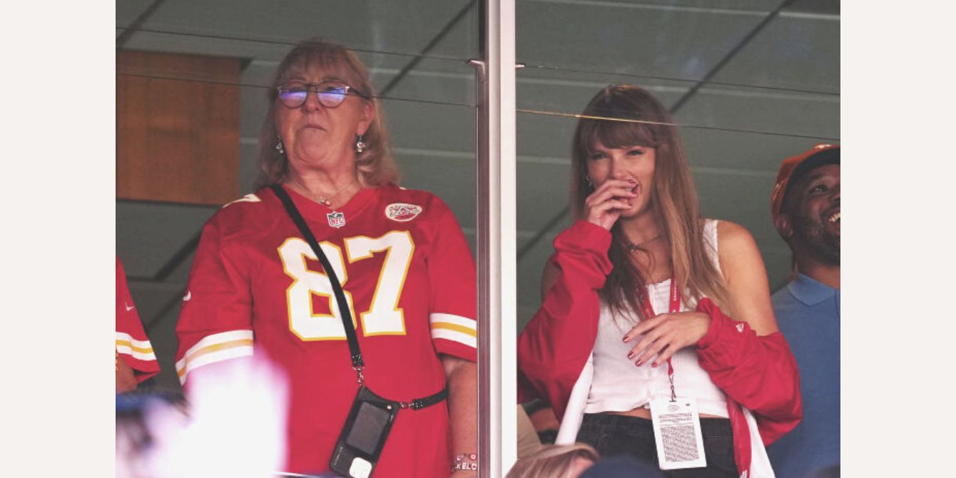 Mama Kelce Shows Off Super Bowl Outfit Supporting Both Sons